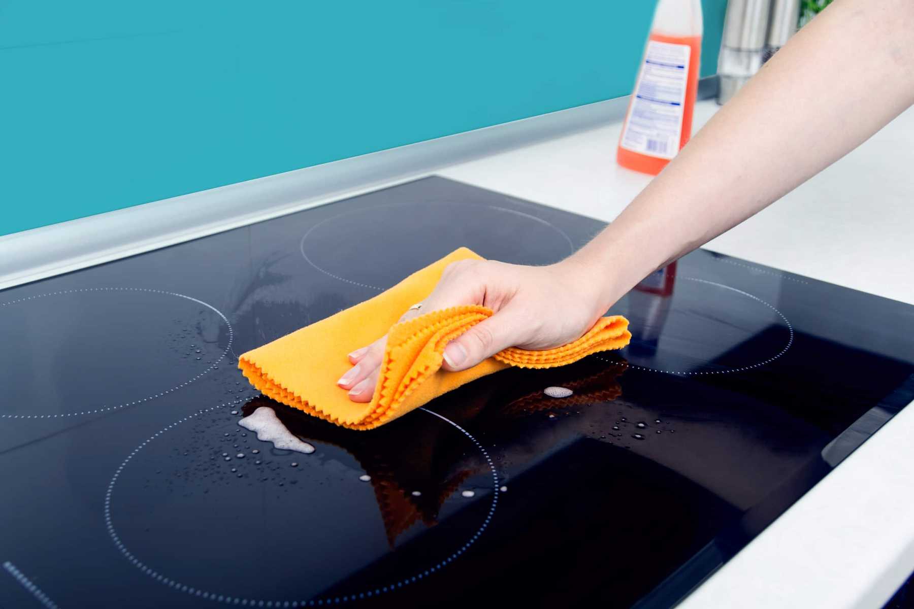 glass stove top cleaner